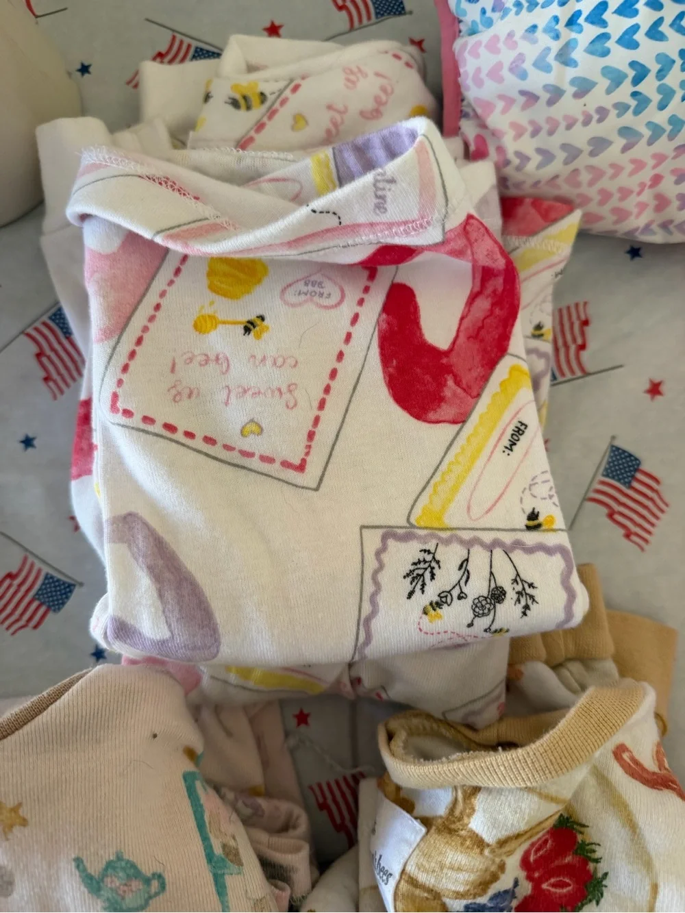 5T Burt’s bees long sleeve pj bundle
